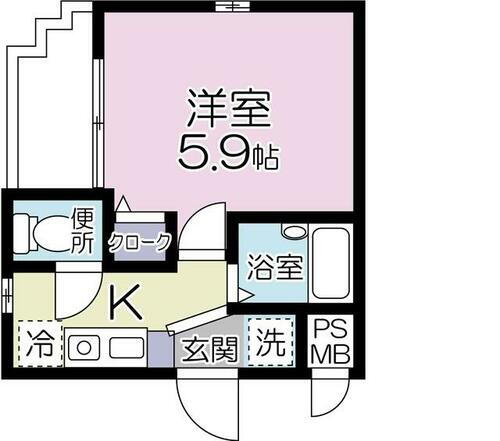 東京都世田谷区大原１丁目 代田橋駅 1K マンション 賃貸物件詳細