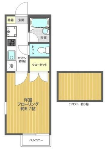 東京都江戸川区一之江７丁目 一之江駅 1K アパート 賃貸物件詳細