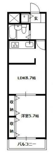 埼玉県さいたま市桜区西堀２丁目 中浦和駅 1LDK マンション 賃貸物件詳細