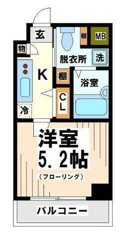 東京都杉並区下高井戸１丁目 桜上水駅 1K マンション 賃貸物件詳細