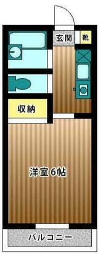 千葉県市川市市川南４丁目 市川駅 1K アパート 賃貸物件詳細