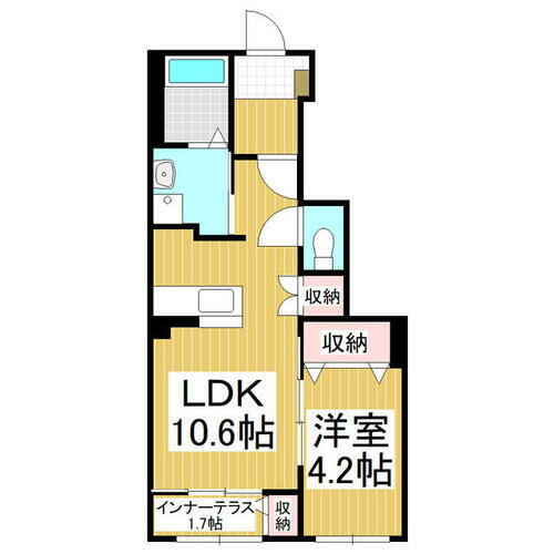 長野県松本市大字島内 島内駅 1LDK アパート 賃貸物件詳細