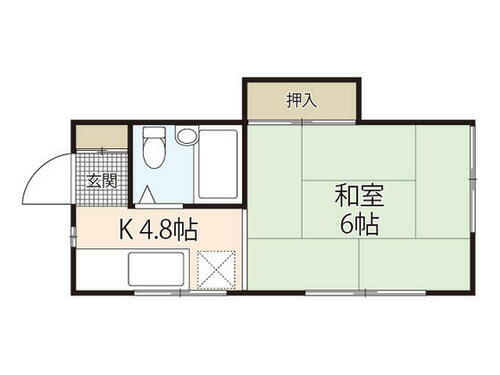 広島県安芸郡府中町浜田２丁目 向洋駅 1K アパート 賃貸物件詳細