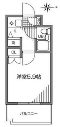 東京都大田区矢口３丁目 矢口渡駅 1K マンション 賃貸物件詳細