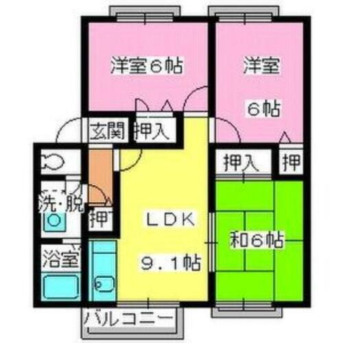福岡県福岡市城南区樋井川３丁目 3LDK アパート 賃貸物件詳細