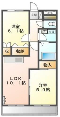 岡山県岡山市北区高柳西町 備前三門駅 2LDK マンション 賃貸物件詳細