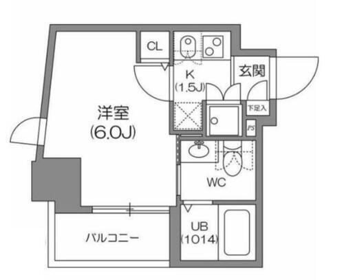 東京都中野区本町１丁目 中野坂上駅 1K マンション 賃貸物件詳細
