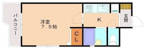 福岡県福岡市南区大楠３丁目 高宮駅 1K マンション 賃貸物件詳細