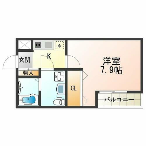 大阪府大阪市東住吉区住道矢田１丁目 矢田駅 1K アパート 賃貸物件詳細
