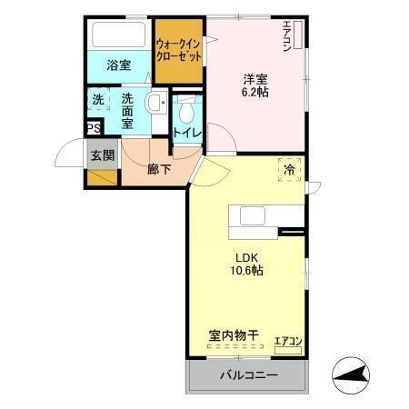 千葉県木更津市富士見１丁目 木更津駅 1LDK アパート 賃貸物件詳細