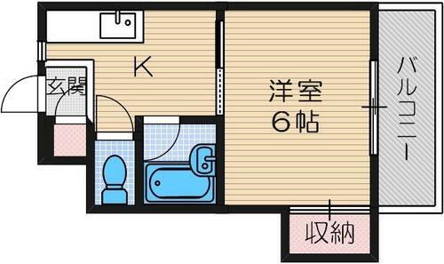 パレス総持寺 1階 1K 賃貸物件詳細