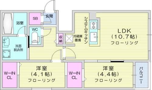 北海道札幌市中央区南八条西６丁目 中島公園駅 2LDK マンション 賃貸物件詳細