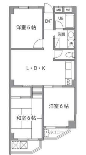 東京都調布市深大寺南町３丁目 賃貸マンション