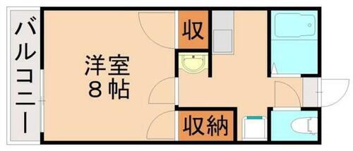 福岡県福岡市東区唐原１丁目 九産大前駅 1K マンション 賃貸物件詳細