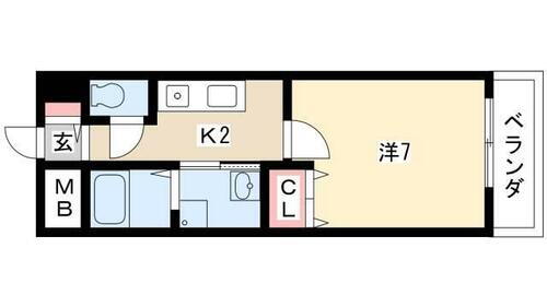 愛知県名古屋市西区清里町 比良駅 1K マンション 賃貸物件詳細