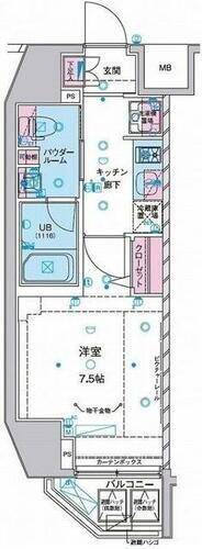 東京都港区三田２丁目 麻布十番駅 1K マンション 賃貸物件詳細