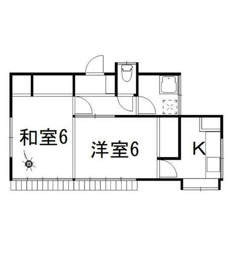 神奈川県藤沢市辻堂元町３丁目 辻堂駅 2K 一戸建て 賃貸物件詳細