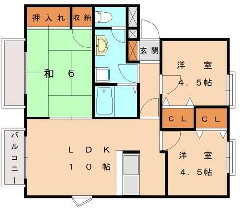 福岡県福岡市東区和白６丁目 三苫駅 3LDK アパート 賃貸物件詳細