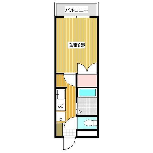 大分県大分市横田１丁目 大在駅 1K マンション 賃貸物件詳細