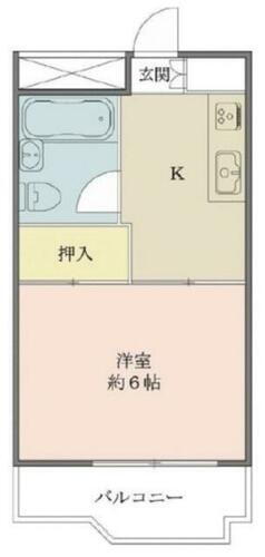 東京都中央区築地７丁目 築地駅 1K マンション 賃貸物件詳細