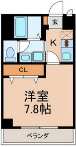 千葉県松戸市新松戸１丁目 新松戸駅 1K マンション 賃貸物件詳細
