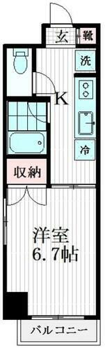 東京都北区赤羽１丁目 赤羽岩淵駅 1K マンション 賃貸物件詳細