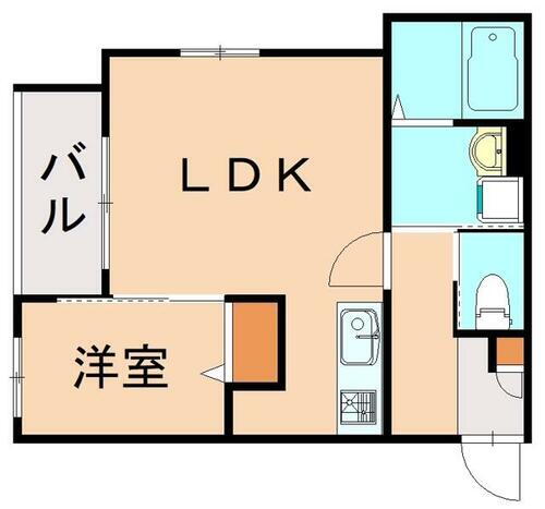 ｒｏｂｏｔ　ｈｏｍｅ　箱崎 2階 1LDK 賃貸物件詳細