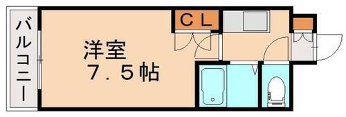 福岡県北九州市小倉北区弁天町 南小倉駅 1K マンション 賃貸物件詳細