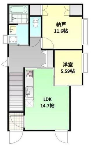 東京都世田谷区下馬３丁目 三軒茶屋駅 1SLDK アパート 賃貸物件詳細