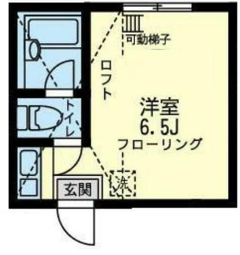 神奈川県横浜市中区立野 山手駅 ワンルーム アパート 賃貸物件詳細