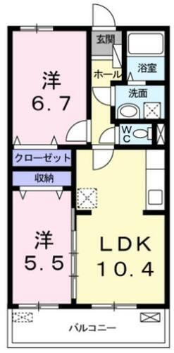 埼玉県八潮市大字木曽根 八潮駅 2LDK マンション 賃貸物件詳細