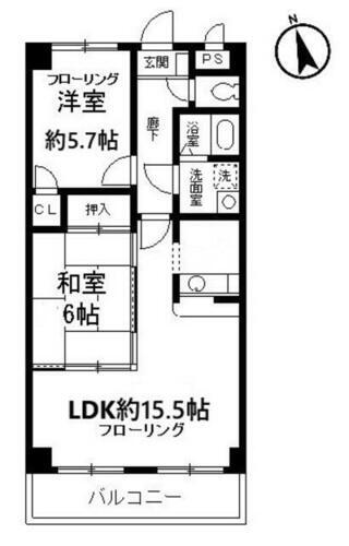 埼玉県さいたま市浦和区上木崎４丁目 与野駅 2LDK マンション 賃貸物件詳細