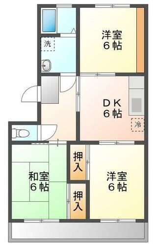 愛知県刈谷市末広町２丁目 東刈谷駅 3DK マンション 賃貸物件詳細