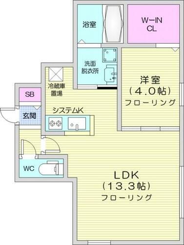 北海道札幌市中央区南六条西１３丁目 西１１丁目駅 1LDK マンション 賃貸物件詳細