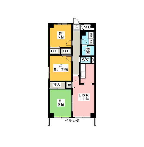 埼玉県さいたま市桜区田島２丁目 西浦和駅 3LDK マンション 賃貸物件詳細