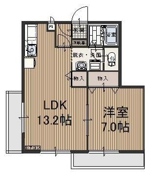 コンフォート武蔵野三番館 2階 1LDK 賃貸物件詳細