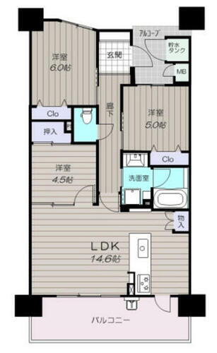 広島県広島市南区東雲１丁目 賃貸マンション