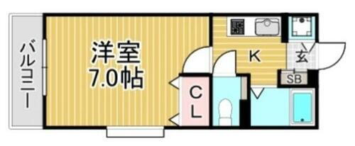 福岡県太宰府市朱雀４丁目 西鉄二日市駅 1K マンション 賃貸物件詳細