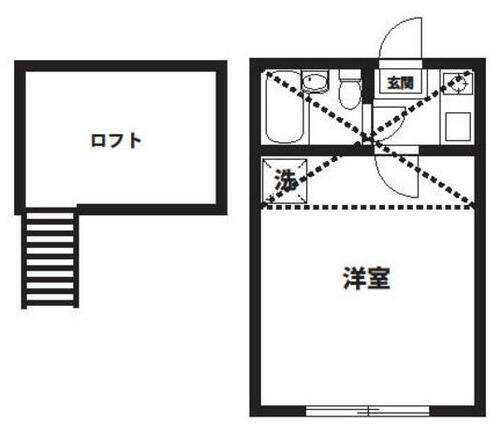 神奈川県大和市西鶴間２丁目 鶴間駅 1K アパート 賃貸物件詳細