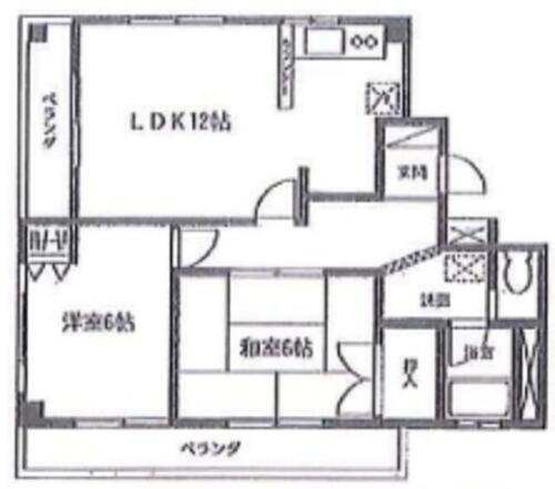 埼玉県越谷市西方２丁目 越谷駅 2LDK マンション 賃貸物件詳細
