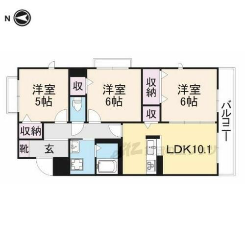 兵庫県伊丹市荒牧７丁目 賃貸マンション