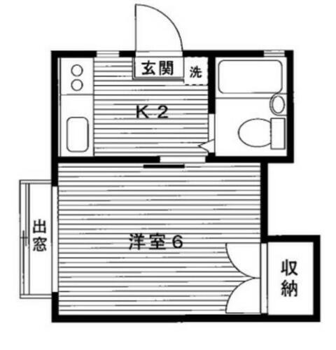 東京都新宿区上落合３丁目 中井駅 1K アパート 賃貸物件詳細