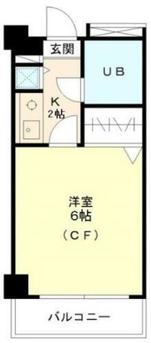 東京都品川区南品川６丁目 大井町駅 1K マンション 賃貸物件詳細