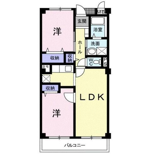 千葉県柏市高田 豊四季駅 2LDK マンション 賃貸物件詳細