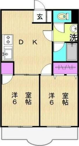 神奈川県川崎市高津区末長２丁目 梶が谷駅 2DK マンション 賃貸物件詳細