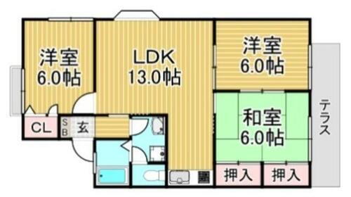福岡県那珂川市中原６丁目 博多南駅 3LDK アパート 賃貸物件詳細