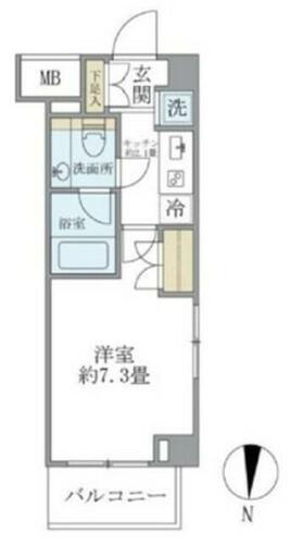 東京都杉並区和田１丁目 中野富士見町駅 1K マンション 賃貸物件詳細