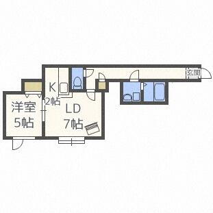 北海道札幌市西区発寒十一条１１丁目 宮の沢駅 1LDK アパート 賃貸物件詳細