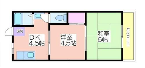 大阪府大阪市住之江区北加賀屋５丁目 北加賀屋駅 2DK マンション 賃貸物件詳細