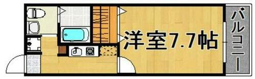 福岡県福岡市城南区南片江２丁目 福大前駅 1K アパート 賃貸物件詳細
